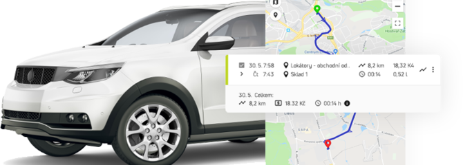 GPS lokátory v autě